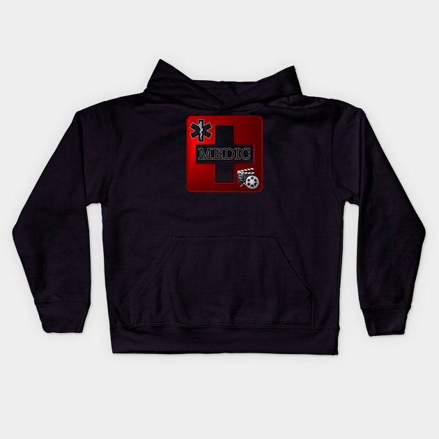 Film Medic Kids Hoodie by AMewseMedia